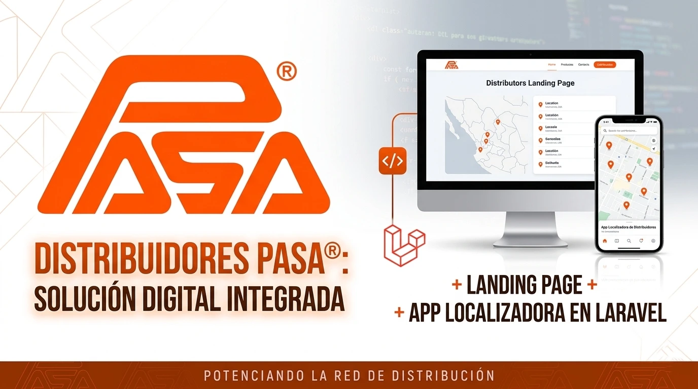 Landing Page + App Localizadora en Laravel